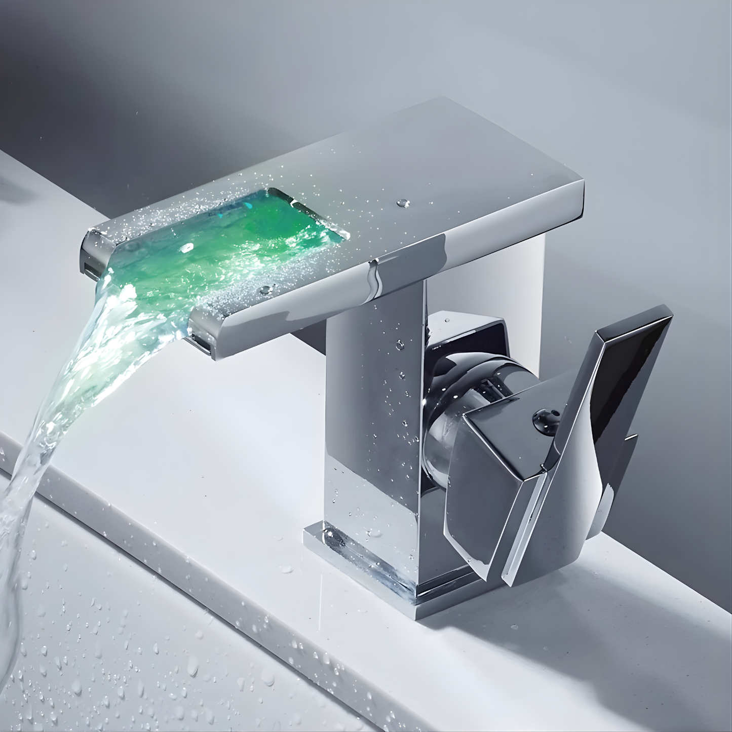 Robinet de lavabo LED