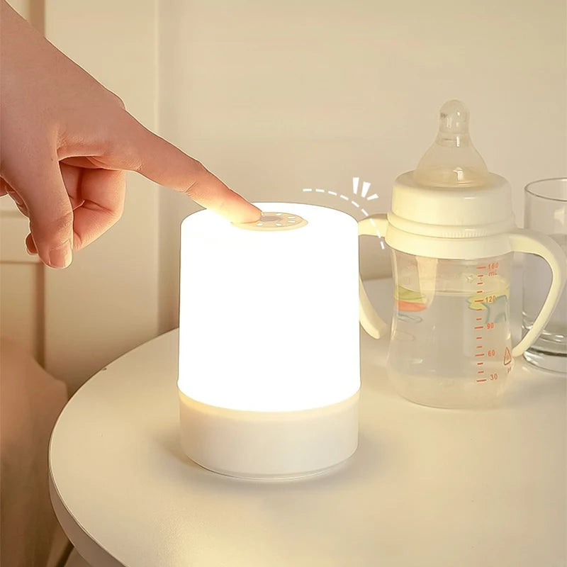 Lampe de chevet LED tactile dimmable