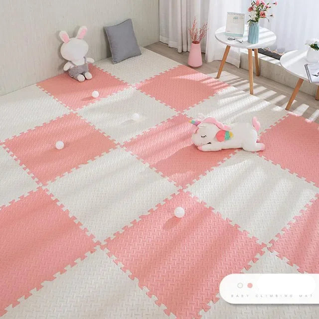 Tapis de jeu en mousse pour bébé 16 pièces