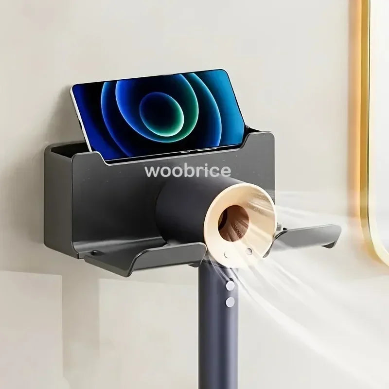 Support de sèche-cheveux mural