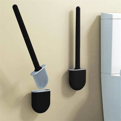 Brosse de toilette moderne de luxe en bambou