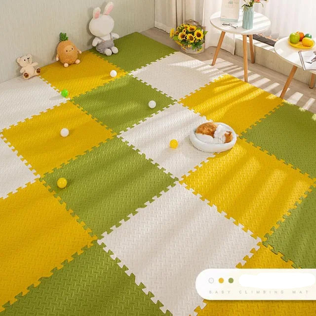 Tapis de jeu en mousse pour bébé 16 pièces
