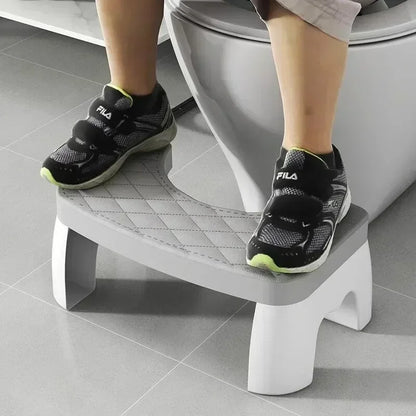 Repose-pieds de toilettes imperméable type Squatty Potty