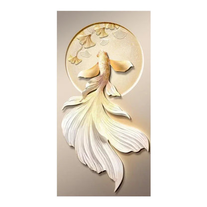 Tableau sur toile carpe koi de luxe