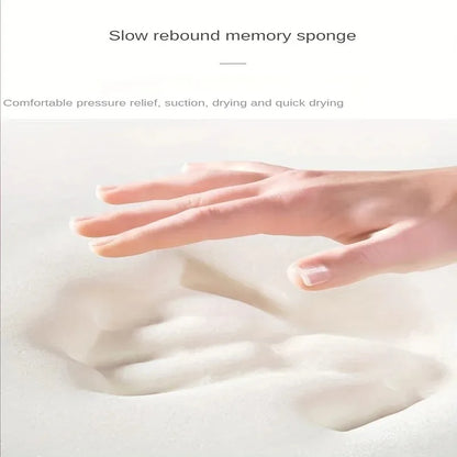 Tapis de salle de bain moderne en terre de diatomée