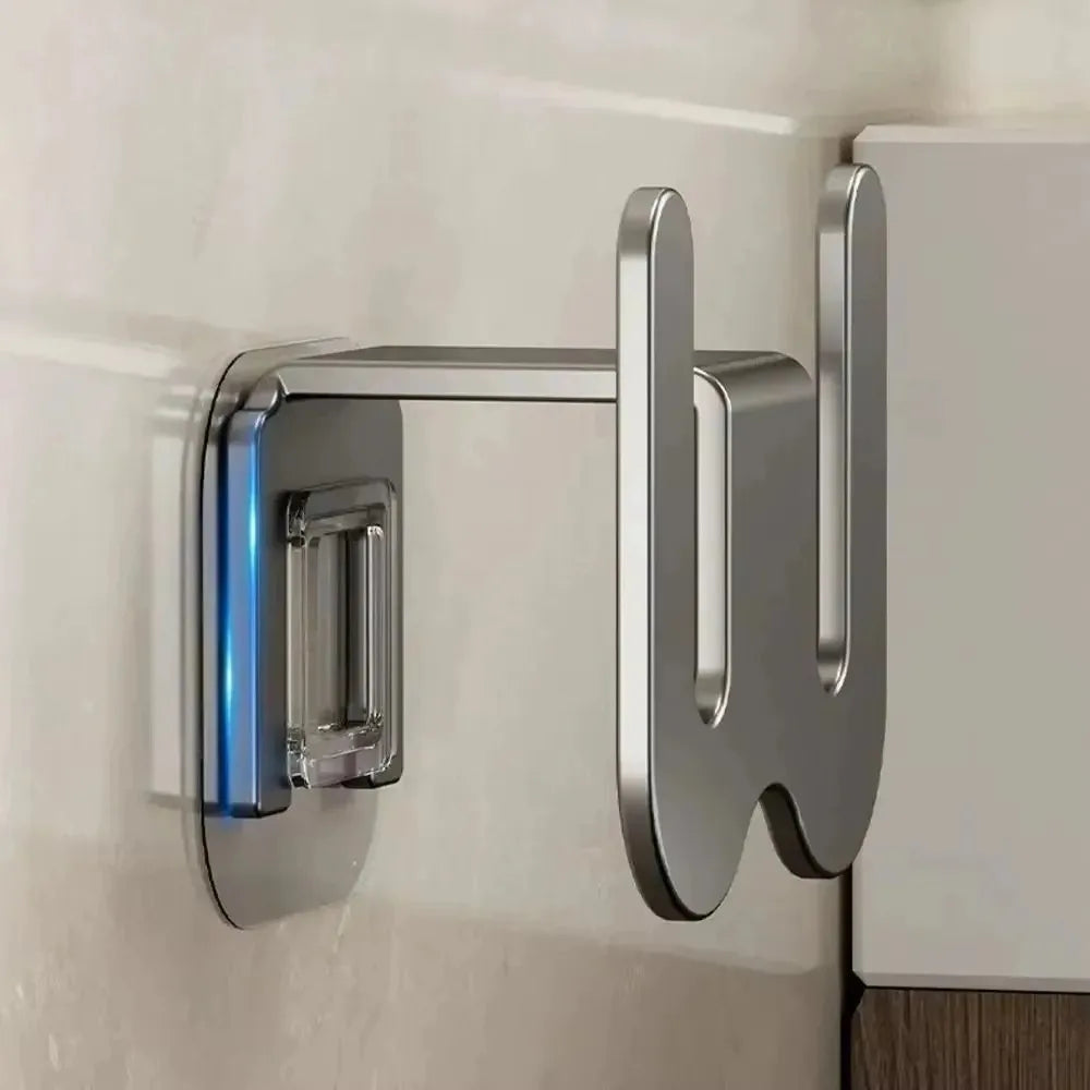 Étagère murale de rangement pour chaussons de salle de bain