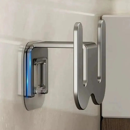 Étagère murale de rangement pour chaussons de salle de bain