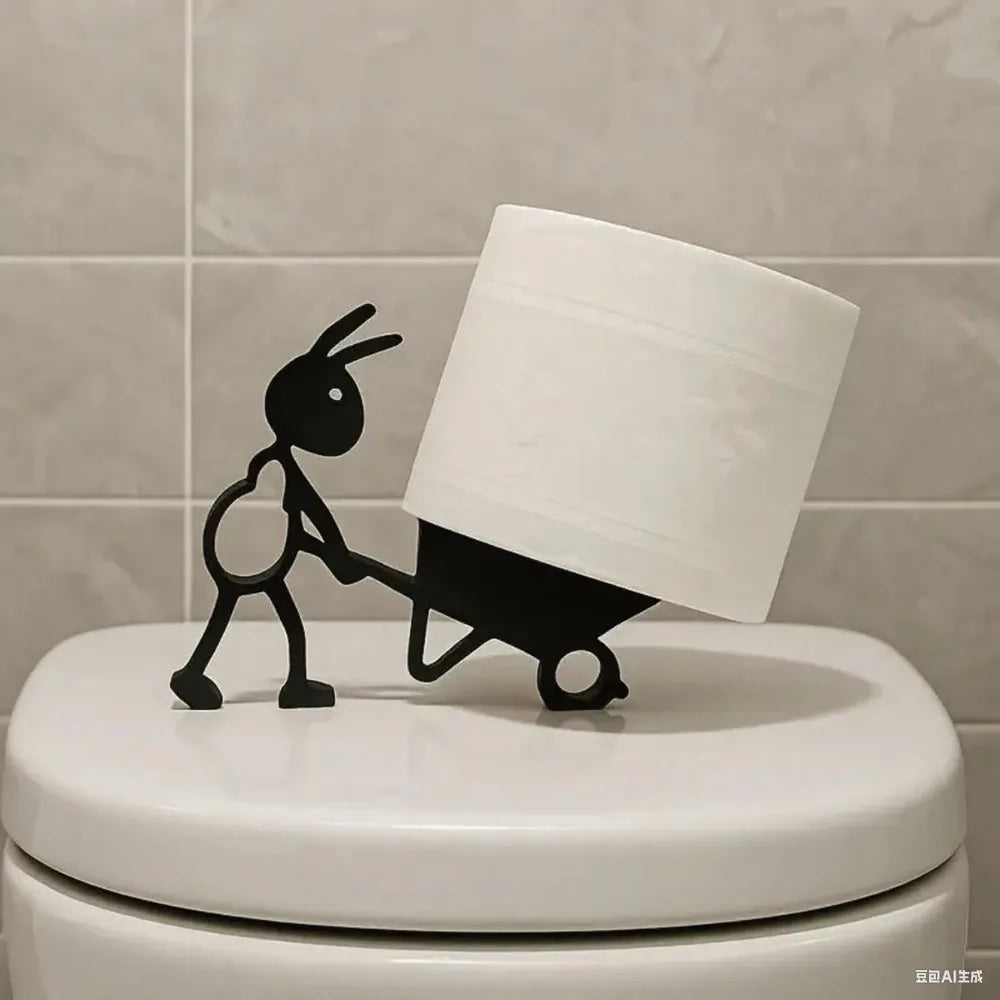 Porte-papier toilette animal mignon