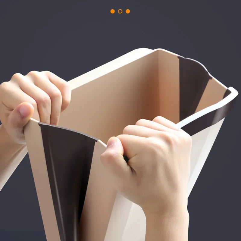 Poubelle de cuisine pliable