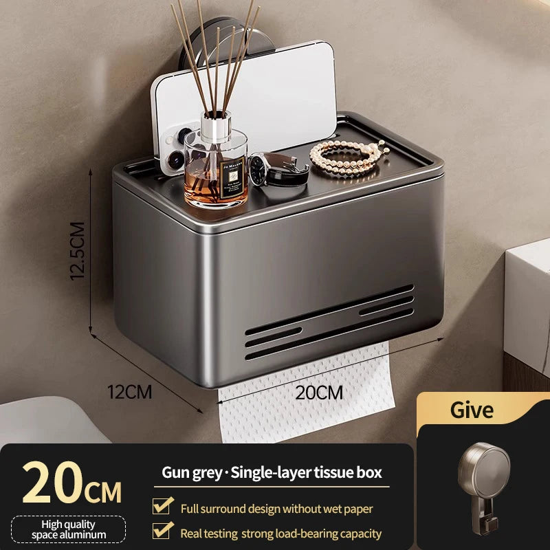 Ensemble de brosse WC à ventouse murale