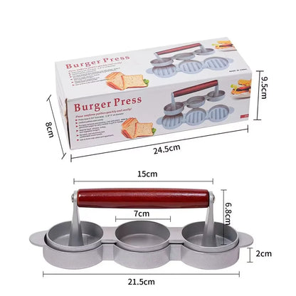 Presse-burgers en aluminium