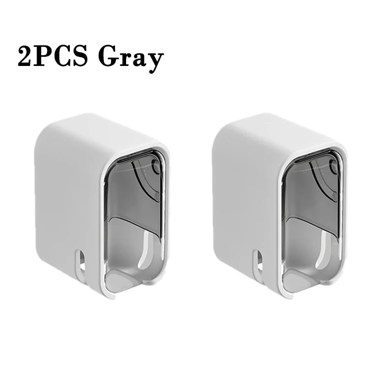 Porte-brosses à dents mural 2 pièces