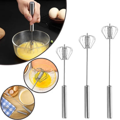 Mixeur semi-automatique rotatif à pression manuelle