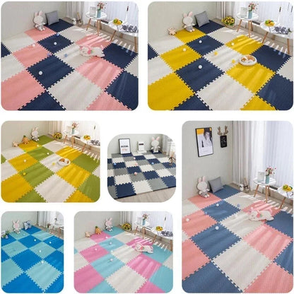 Tapis de jeu en mousse pour bébé 16 pièces