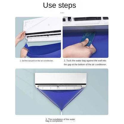 Sac de récupération d’eau pour nettoyage de climatiseur
