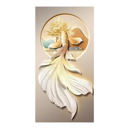 Tableau sur toile carpe koi de luxe