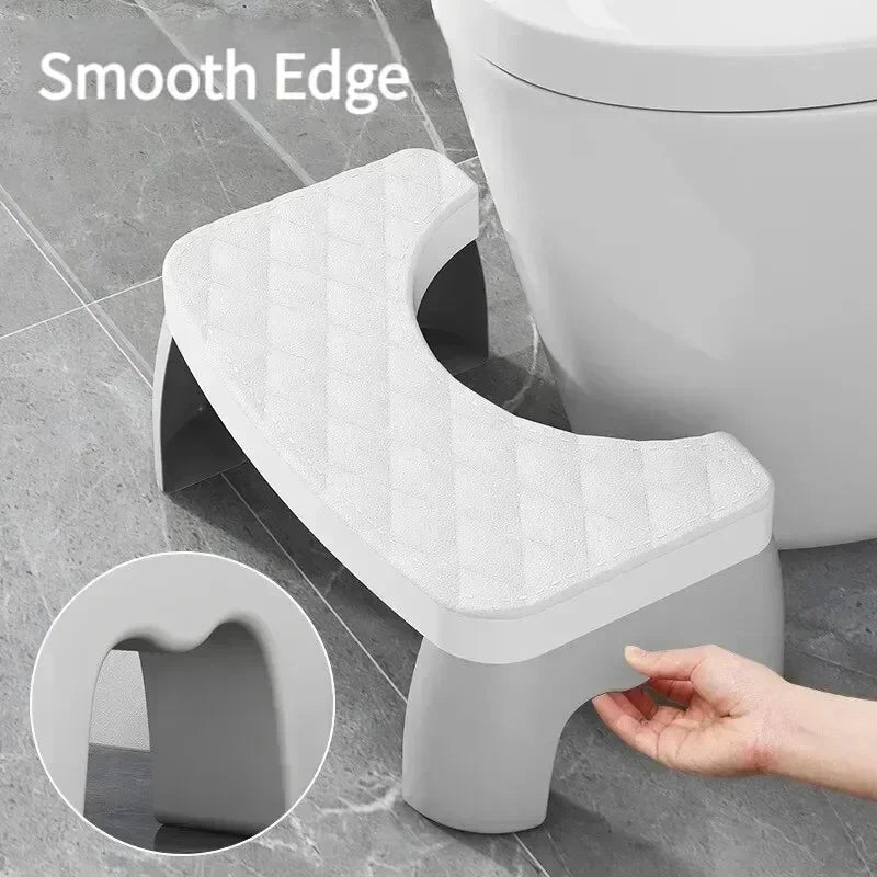 Repose-pieds de toilettes imperméable type Squatty Potty