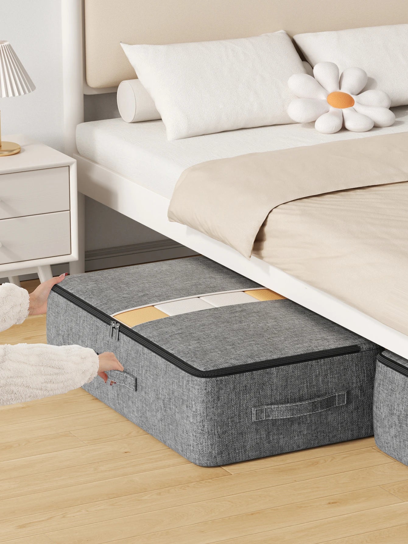 Sac de rangement extra grand sous le lit