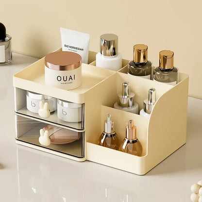 Boîte de rangement de bureau transparente