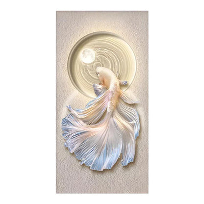 Tableau sur toile carpe koi de luxe