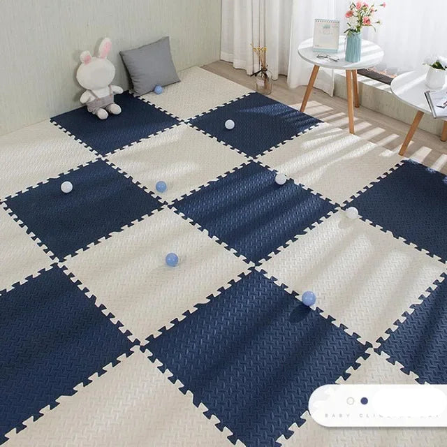 Tapis de jeu en mousse pour bébé 16 pièces