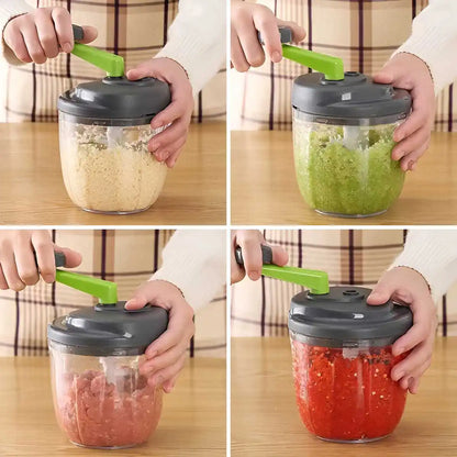 Hachoir manuel à viande et à ail