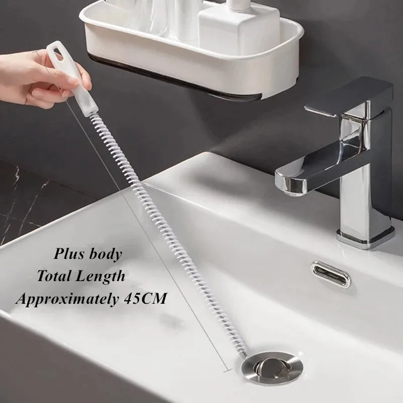 Brosse flexible pour nettoyage des canalisations