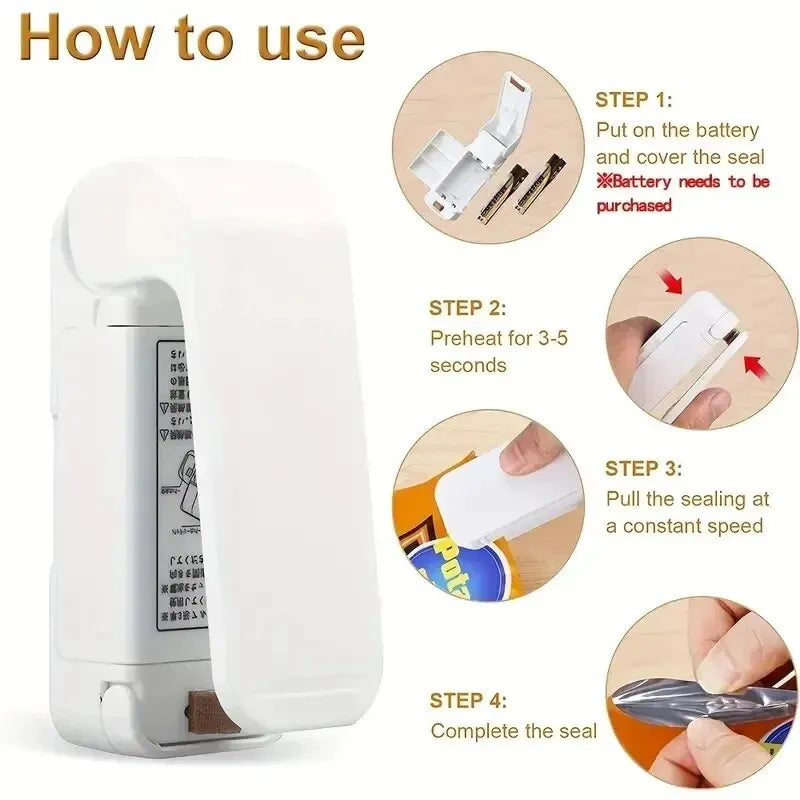 Mini scelleuse de sacs thermique