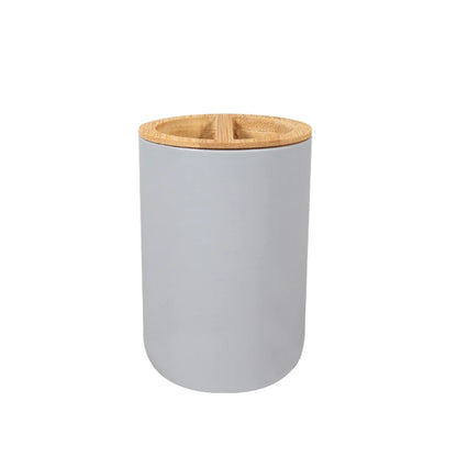 Brosse de toilette moderne de luxe en bambou