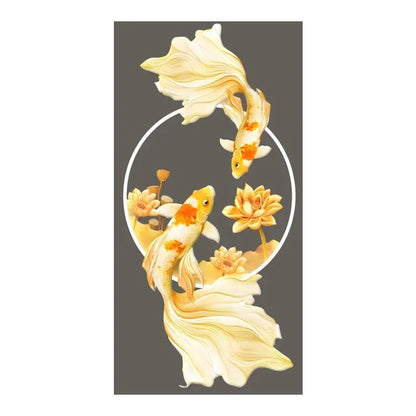 Tableau sur toile carpe koi de luxe