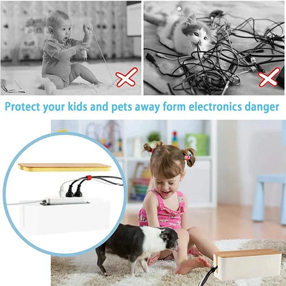 Boîte de rangement pour câbles