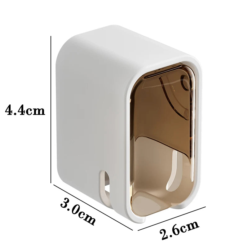 Porte-brosses à dents mural 2 pièces