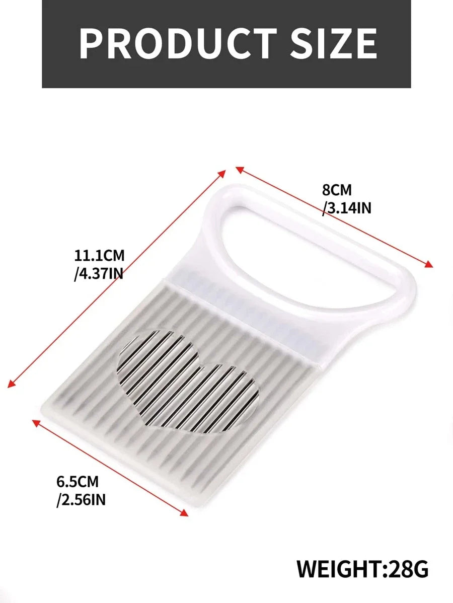 Support trancheur d’oignon en acier inoxydable