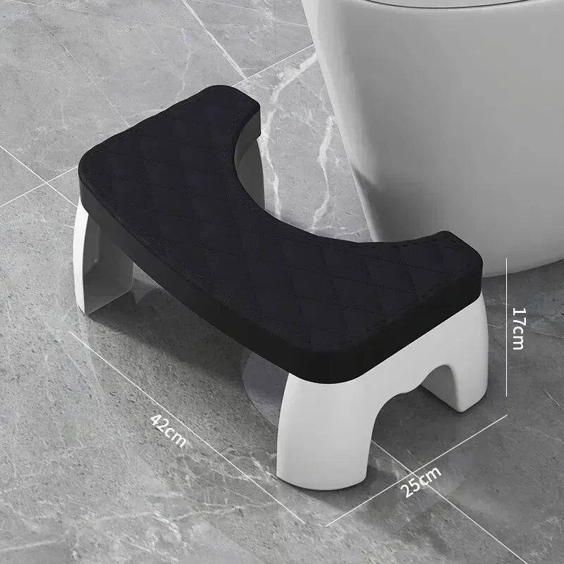 Repose-pieds de toilettes imperméable type Squatty Potty