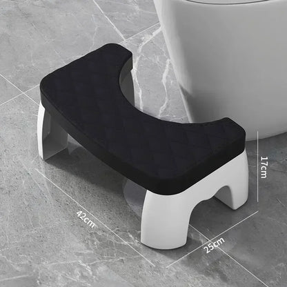 Repose-pieds de toilettes imperméable type Squatty Potty