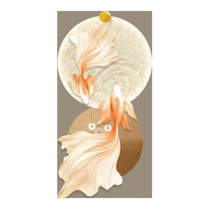 Tableau sur toile carpe koi de luxe