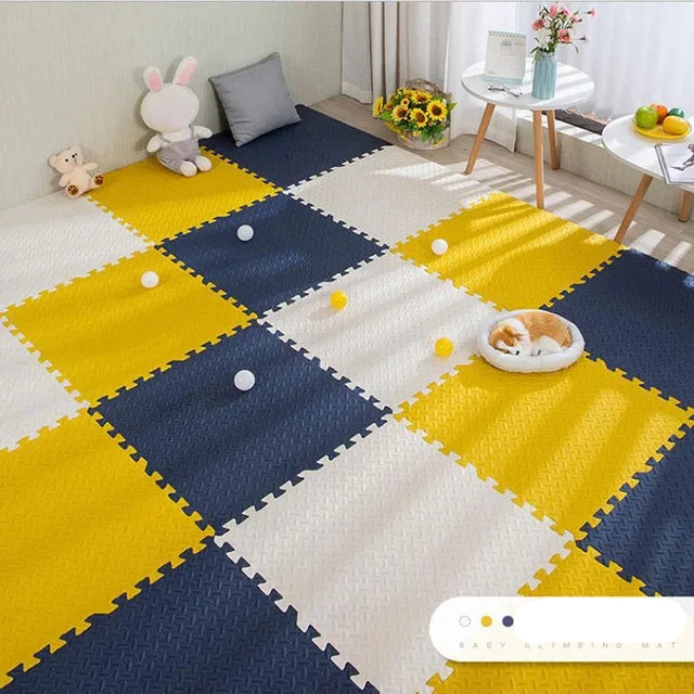Tapis de jeu en mousse pour bébé 16 pièces