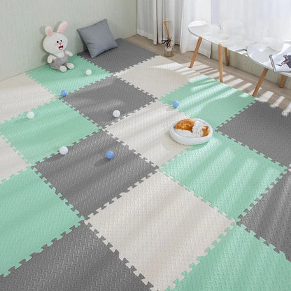 Tapis de jeu en mousse pour bébé 16 pièces