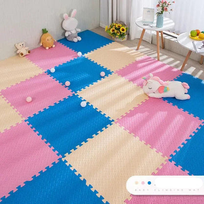 Tapis de jeu en mousse pour bébé 16 pièces