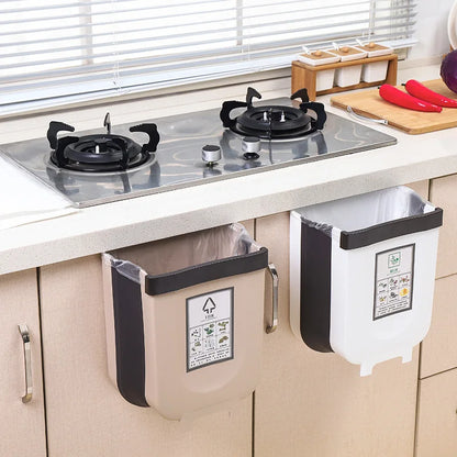 Poubelle de cuisine pliable