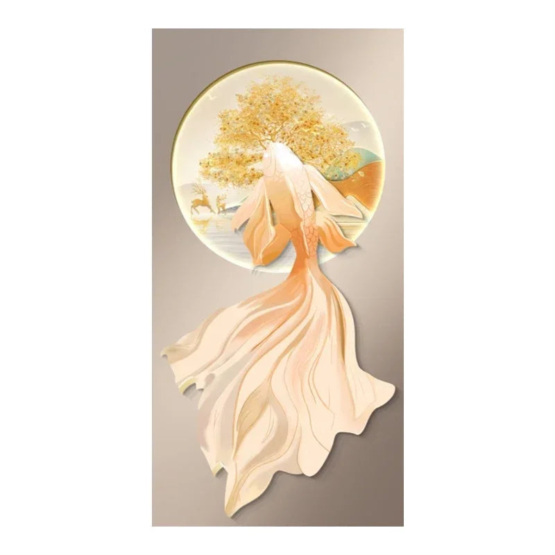 Tableau sur toile carpe koi de luxe