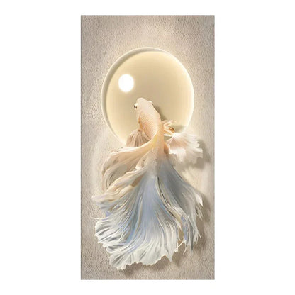 Tableau sur toile carpe koi de luxe