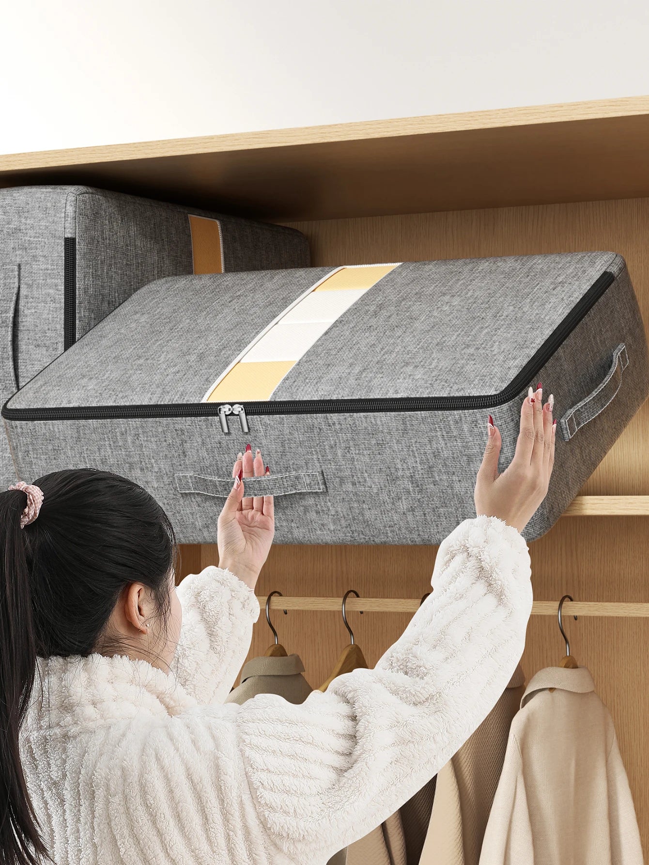 Sac de rangement extra grand sous le lit