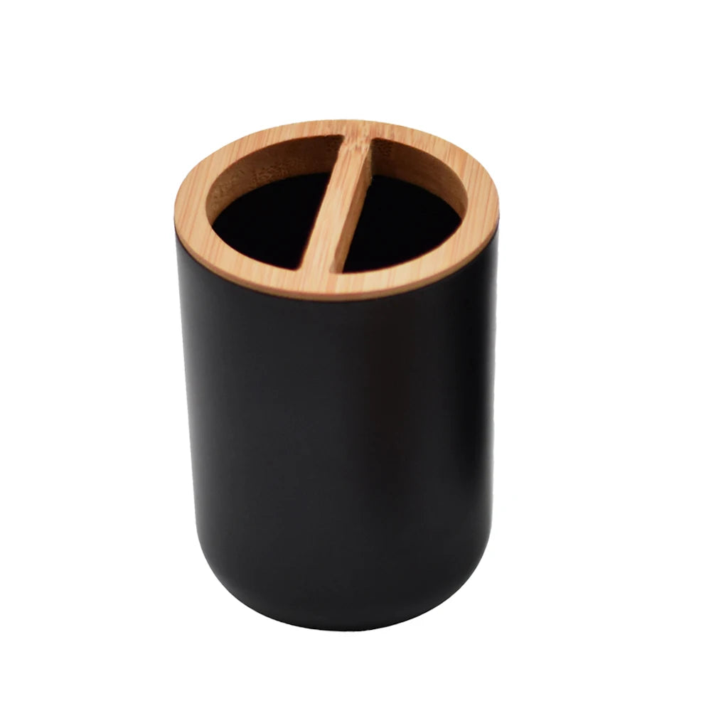 Brosse de toilette moderne de luxe en bambou