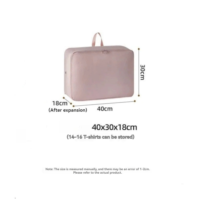 Sac de rangement auto-compressible