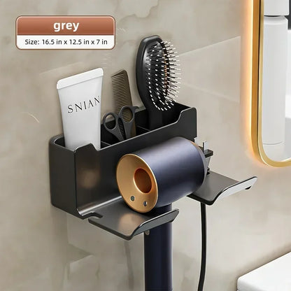 Support de sèche-cheveux mural
